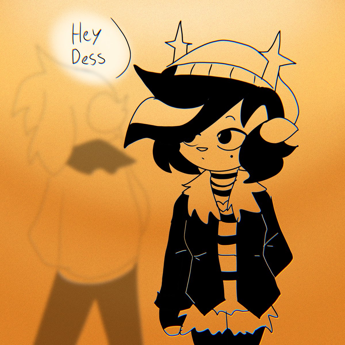 CommunistBee's tweet photo. I'm Too Much (1/2) #Dessriel #Deltarune https://t.co/NKeikZTOlk