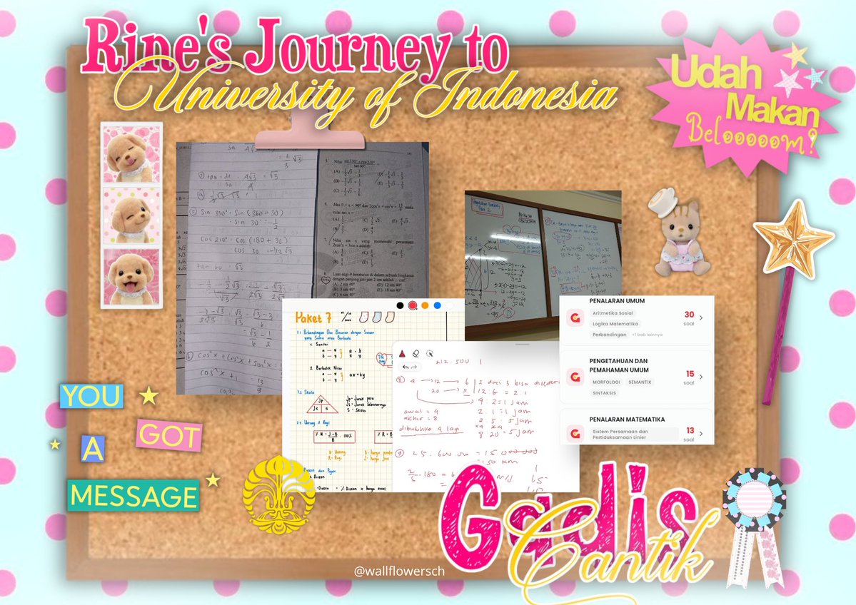 wallflowersch's tweet photo. One chapter closer ㅡ 06/10/2026

first time update progress ala-ala #studytwt , jujur banyak banget yang harus dibahas😭 makin dikencengin review nya terutama pkpm bcs materinya udah abis alias tinggal simulasi https://t.co/QH0234ohK7
