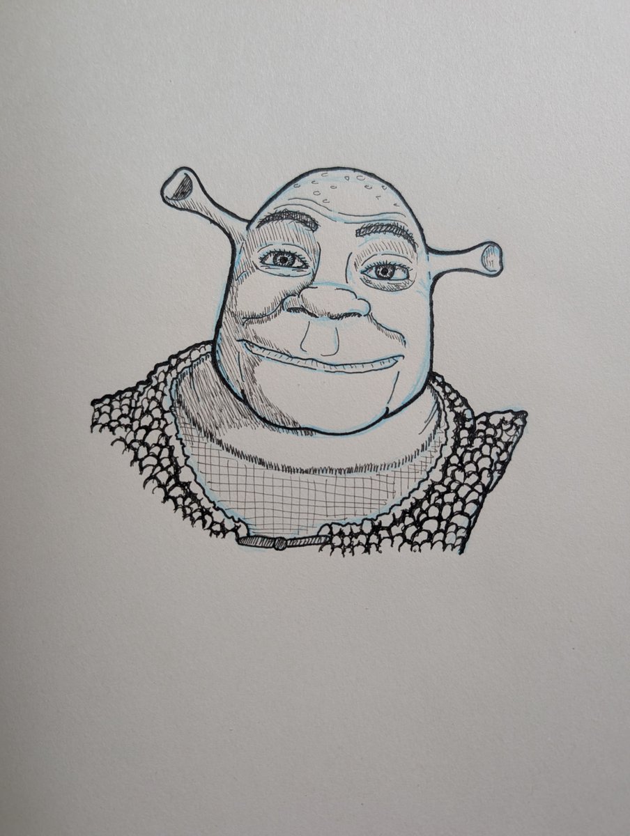 Rhidx_'s tweet photo. 06. Ogre #inktober #inktober2026 https://t.co/iYShWoGrxm