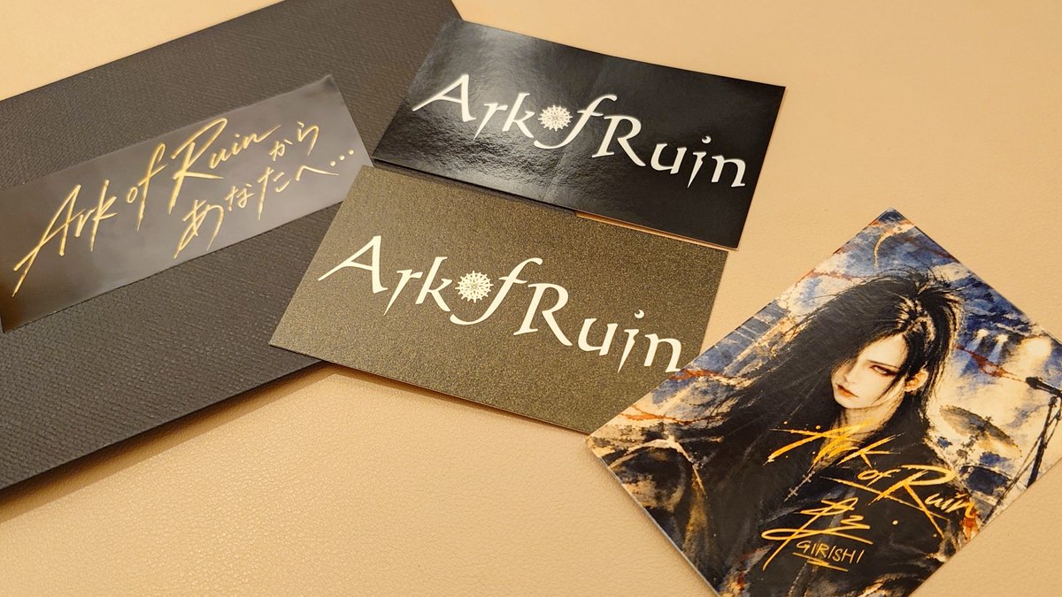 Shion_fuwatto's tweet photo. Ark of Ruin予約特典はこちらでした✨
#ArkofRuin #AoR https://t.co/P9daBxTPBV