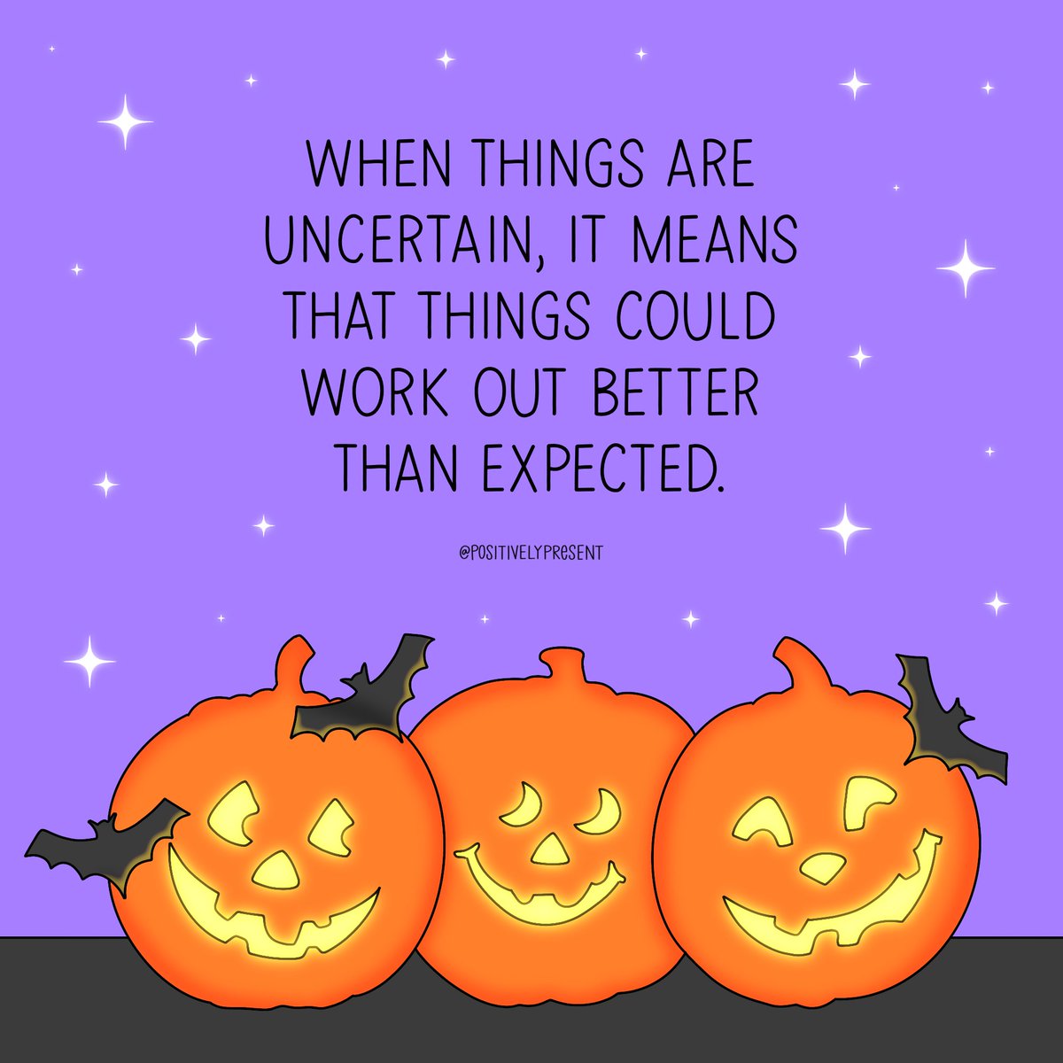 positivepresent's tweet photo. It could work out better than expected! 🎃 https://t.co/rV3Zx2mW5F