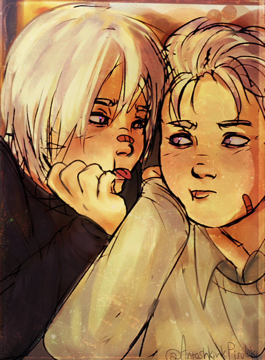 Antoshkayyy's tweet photo. #art #devilmaycry #dante #vergil https://t.co/kzvdq5CMJc