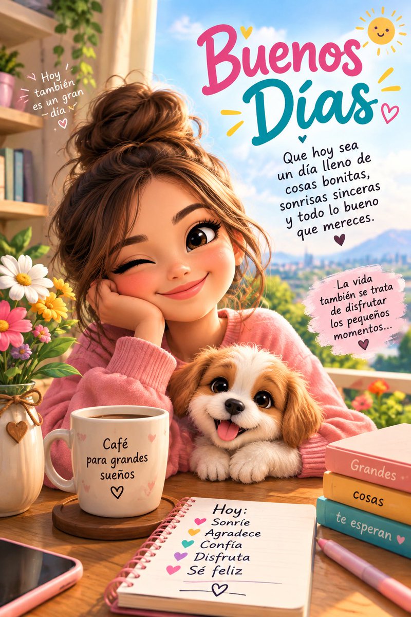 MaryMeetMe's tweet photo. Buenos días! 😃 Excelente Martes, bendiciones por montones 🙏🏼✨ https://t.co/VbvOikHyLx