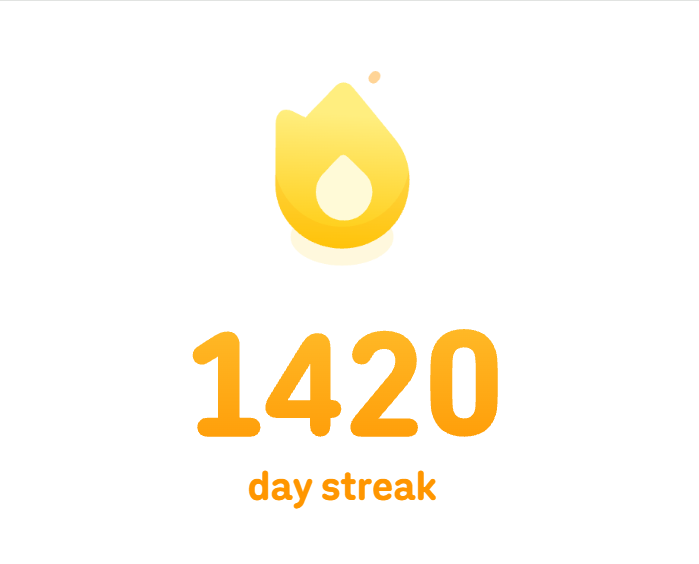 yehiroyo's tweet photo. 【「外国語独学」今日やったことメモ】★「#duolingo」でフランス語・ロシア語・スペイン語★フランス語日記★フランス語・ロシア語・スペイン語音声でImmersion（YOUTUBEの動画、海外ドラマ）★チャンクのインプット……以上！「duolingo」の継続日数が「1420日」に！今後もゆるっとやっていきます♪ https://t.co/c4ziVUthpC