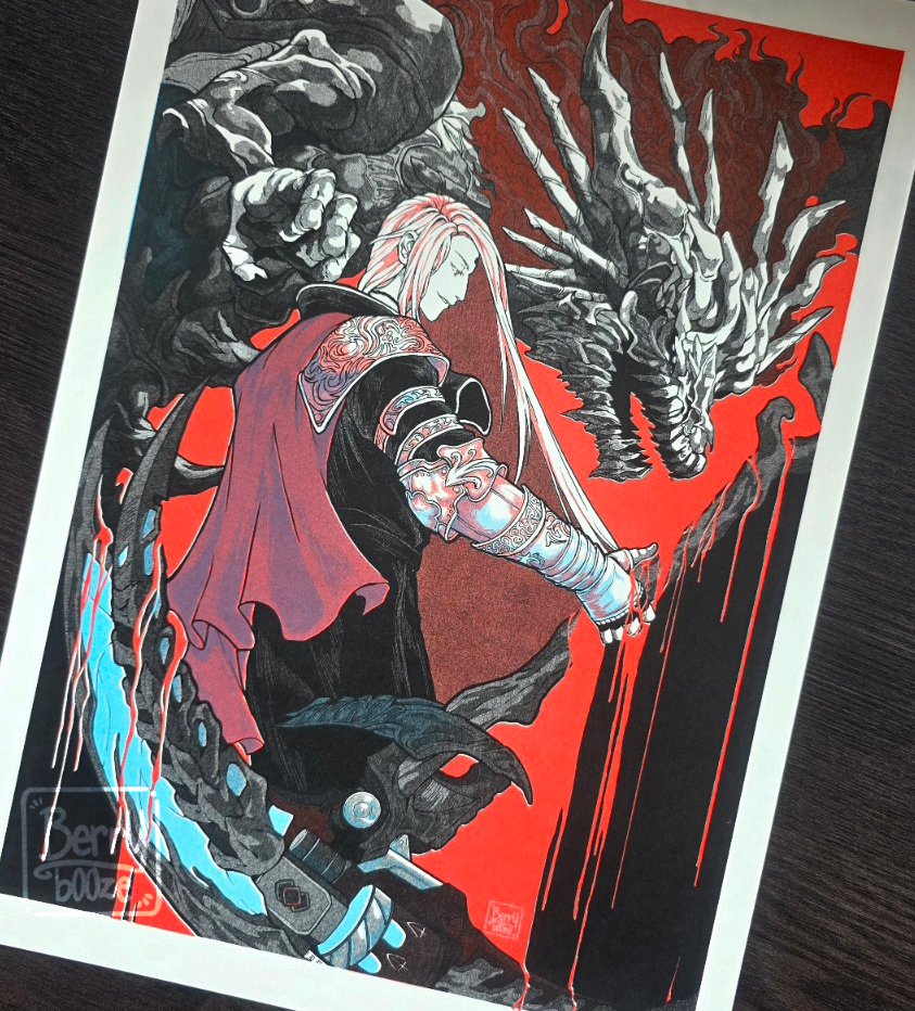 berrybooze_art's tweet photo. My Friend (derogatory)...

Zenos riso print I'm gonna have for @MakersQuestSG ! I've wanted to do a riso print for a while and I'm so happy with how it turned out aa
#MSQSG #MSQSG2026 #makersquestsg https://t.co/WRfoGJD5pS