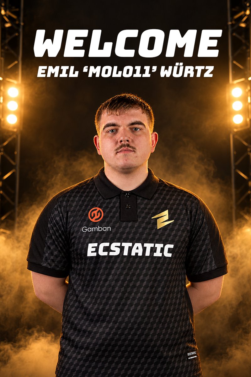 ecstaticCS's tweet photo. 🚨 ROSTER NEWS 🚨

Today we welcome @Mol011_ who takes the reins as in-game leader for our team 🤝

Let the hard work begin! ⚡️ https://t.co/uV27CRq8Ud