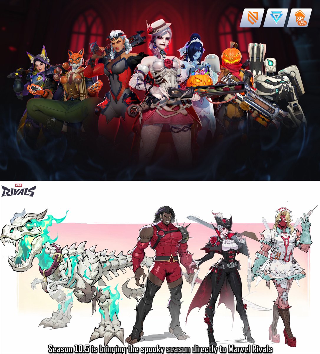 DXFromYT's tweet photo. It's not even funny how badly Rivals mogs Overwatch in cosmetics anymore 😭 https://t.co/zs7DxgqkSq
