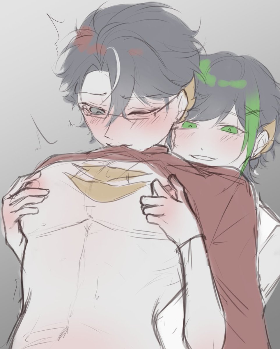 risolmayowo's tweet photo. Day 1 — nipple play bersama🎵 (*´▽`*)

#NoteSun #AllSun_Kinktober #ahnjuna https://t.co/c1efKzM5WH
