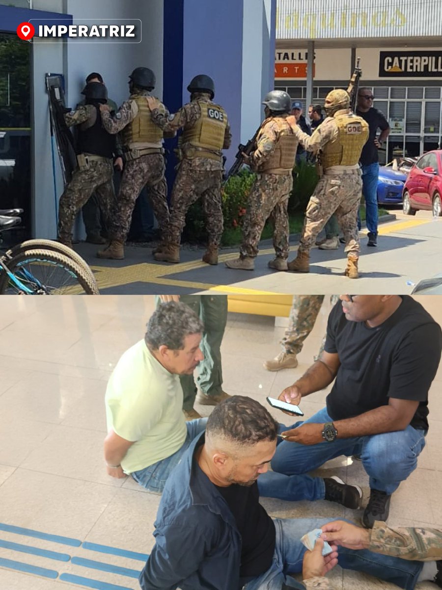 carlosbrandaoma's tweet photo. Atenção 🚨 Informo que já foram presos os envolvidos na tentativa de assalto a uma agência bancária em Imperatriz, na manhã desta terça-feira (6). Após uma ação conjunta do CTA, Polícia Civil, Polícia Militar e GOE os reféns foram liberados, e os envolvidos se entregaram. Ninguém ficou ferido durante a ação.

Parabenizo todos os profissionais das forças de segurança pela atuação técnica, integrada e responsável, que garantiu a preservação de vidas.