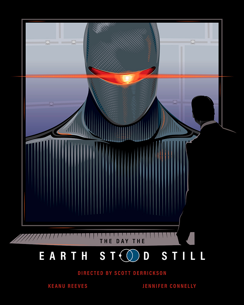 onlychildart's tweet photo. The Day The Earth Stood Still (2008)
Starring Keanu Reeves and Jennifer Connelly
Remember! If you run into Gort, it's Klaatu Barada Nikto! Dude! Step away from the glass!
#thedaytheearthstoodstill #scottderrickson https://t.co/XPDI6x255D
