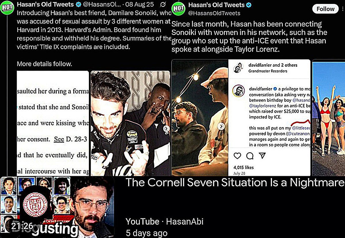 FancyCairBair's tweet photo. Manosphere frat bro @hasanthehun's delusions of grandeur and narcissism rival Trump's in this article. The dog shocker is also a shameless hypocrite about campus rape since he's best bros with an anti-woke right-winger who was kicked from college after triply-accused of rape. https://t.co/Uc6LtmVWBm