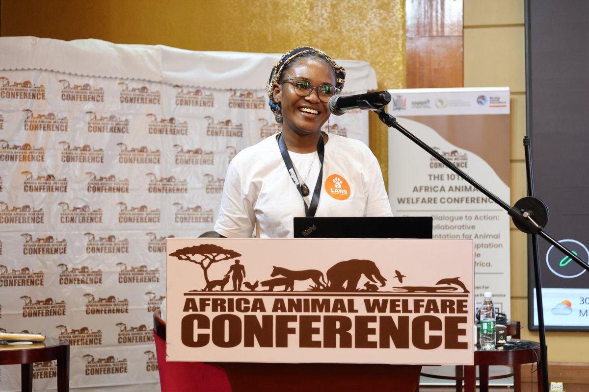 AAWConference's tweet photo. The final session of Day 2  focused on the role of research, innovation, education and community stewardship in advancing sustainable animal welfare.

The session explored:
-Building Sustainable Animal Welfare Through Education, Sterilization, Vaccination, and Collaboration
-Advancing Animal Welfare and Public Health through Veterinary Leadership
-Bridging Gaps in Applied Ethology in Africa: Translating Animal Behavior and Welfare Science for Diverse Stakeholders
-Community and Agricultural Practice Perspective

Speakers included: Harriet Lukiya, Lusaka Animal Welfare Society; Dr. Eugene Chisela Bwalya, Veterinary Association of Zambia; Dr. Iyasere Oluwaseun, WTS and Tozie Zokufa, Coalition of African Animal Welfare Organizations.

#AAWC2026 #AAWCZambia #AnimalWelfare #ClimateAction #SustainableDevelopment #AAWCLusaka