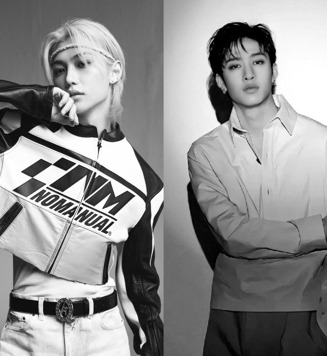 AboutMusicYT's tweet photo. Felix and Bang Chan of Stray Kids are expected to attend the F1 Grand Prix 2026 in Singapore. https://t.co/rQGSLMc9Zr