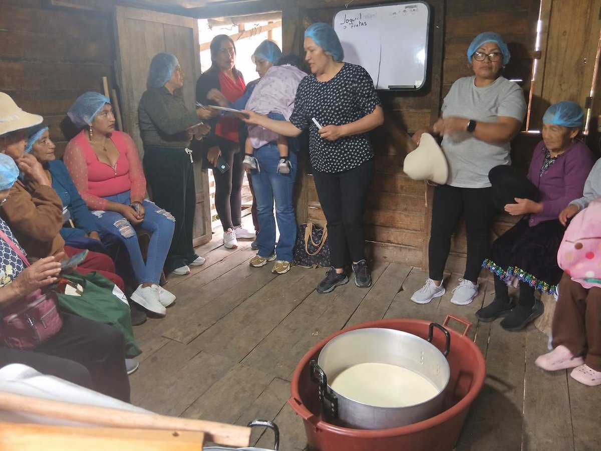 PrefecturaCanar's tweet photo. 🌱🥛 Impulsamos prácticas sostenibles en 𝐄𝐥 𝐒𝐚𝐥𝐭𝐨, 𝐁𝐢𝐛𝐥𝐢𝐚́𝐧, donde 𝟐𝟑 𝐩𝐚𝐫𝐭𝐢𝐜𝐢𝐩𝐚𝐧𝐭𝐞𝐬 aprendieron a 𝐭𝐫𝐚𝐧𝐬𝐟𝐨𝐫𝐦𝐚𝐫 𝐩𝐫𝐨𝐝𝐮𝐜𝐭𝐨𝐬 𝐥𝐚́𝐜𝐭𝐞𝐨𝐬 𝐞𝐧 𝐲𝐨𝐠𝐮𝐫 𝐧𝐚𝐭𝐮𝐫𝐚𝐥 𝐲 𝐠𝐫𝐢𝐞𝐠𝐨, promoviendo la soberanía alimentaria. https://t.co/9YUBtPhR7a