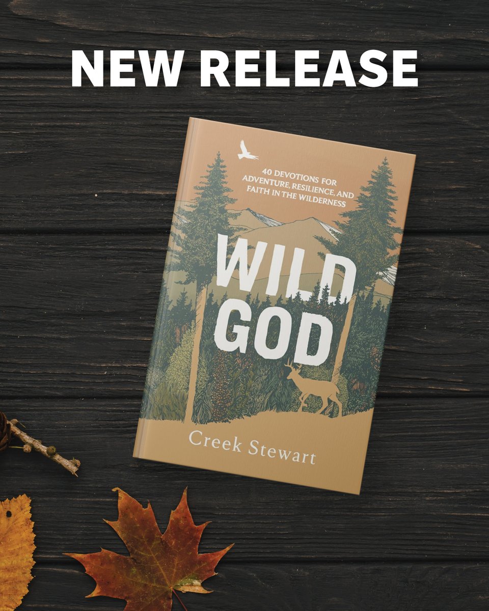 ReadBakerBooks's tweet photo. New release from Creek Stewart!

Wild God is a 40-day devotional designed to help you encounter God not only through wilderness themes but also through intentional time spent in His creation. https://t.co/VDv65IN80g