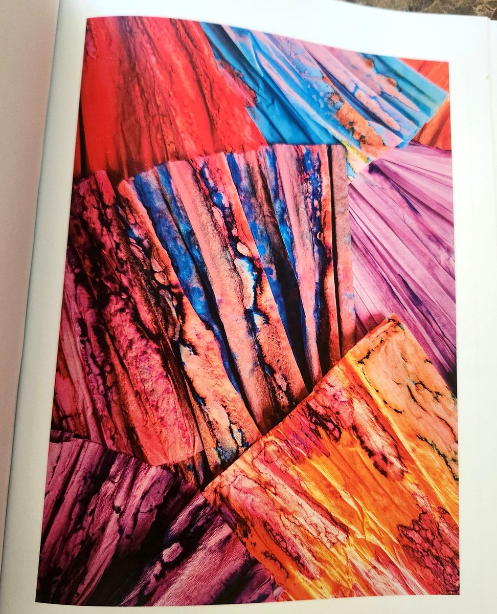 ImMCarvalho's tweet photo. Just received this beautiful book from @LR_Publisher and I'm so impressed! It's full of imaginative, vibrant images made from discarded materials. All proceeds go to ecological groups. What a beautiful way to focus on protecting the Earth! 👏❤️ https://t.co/jvBom3Zi6h