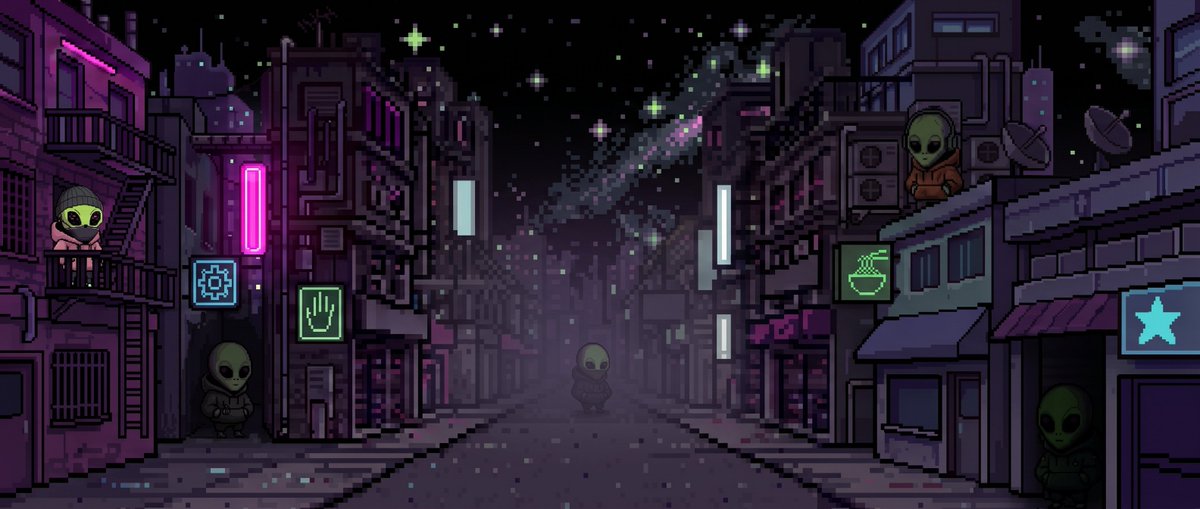 TheHoodiens's tweet photo. What if aliens aren't far away, but living among us, stranded?  

For the aliens, a hoodie is not a style. It is cover. A way to dissolve into the human world and stay unnoticed.  

This is not a story about space. 
Explore the truth: https://t.co/1qy99cXGny 🛸🔵  

#Base #NFTs https://t.co/5GeP19ghtf