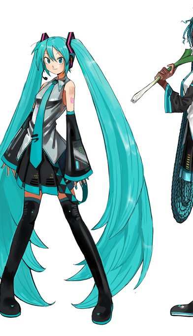 初音ミク 「#初音ミク 18th」|Rellaのイラスト