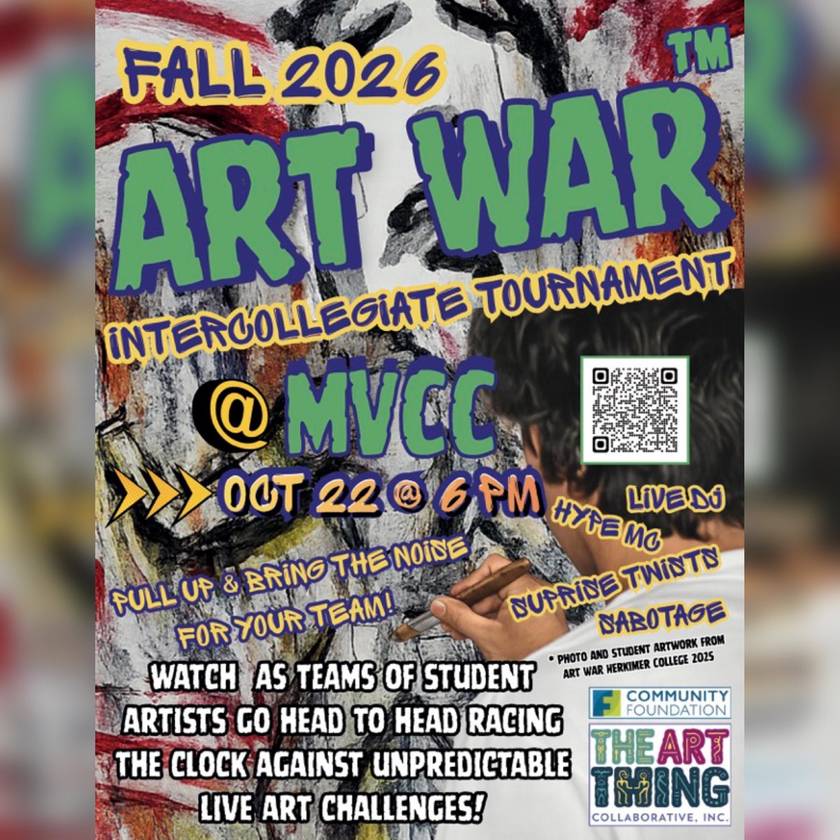 MVCC_Art's tweet photo. Art War #mvccart https://t.co/NvqbEIlJa2