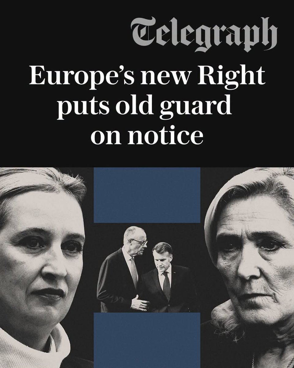 thatpaganbloke's tweet photo. Finally! Leftists on the backfoot somewhat. 
#woke #left #leftists #afd #MarineLePen #aliceweidel #europe #germany #france https://t.co/pEwW70yzI5