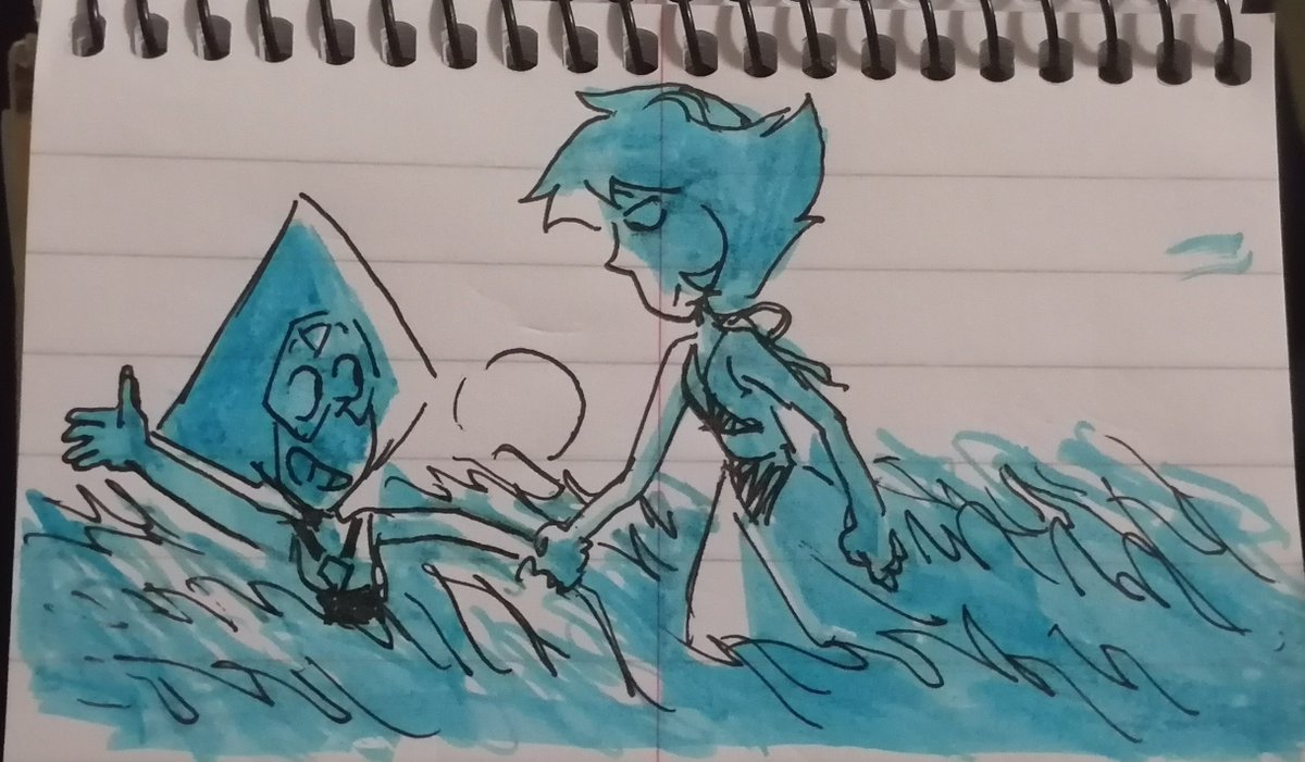 nightbow1111's tweet photo. doodles         blue highlighters draw cozy… https://t.co/04ni8x41A2