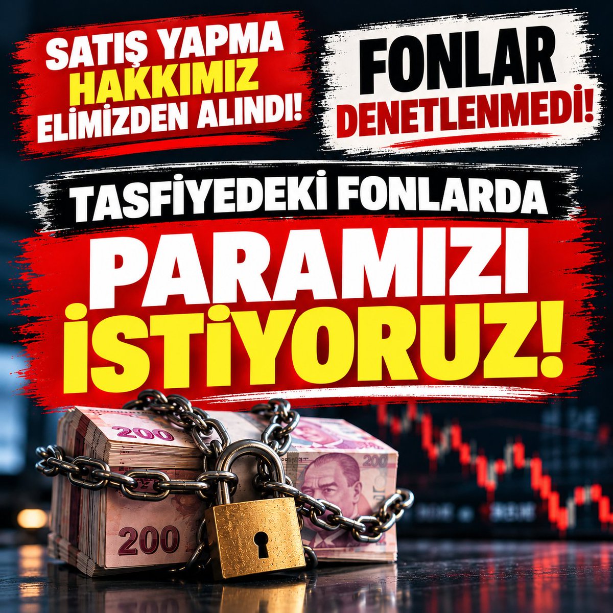 unsal_arsan's tweet photo. @nedimbyh Biz piyasa riski aldık, dolandırılma riskini “denetliyoruz” diyen SPK aldı.
Madem bu fonlarda sorun vardı, neden zamanında müdahale edilmedi?
Yapılan haksızlığa son verilsin artık. Paramızı son kuruşuna kadar geri verin! Hak yerini bulsun.
#AnaParaHerFona
#YeniYasaFonlarANAPARA https://t.co/dw5Icf42eM