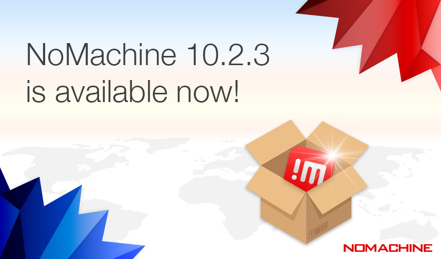 NoMachine's tweet photo. NoMachine 10.2 is here! What's new: a new NoMachine Player, the free client for reaching your remote machines; cross-platform subscriptions to switch OSes when you want; simpler online activation with a subscription key instead of a file; OpenSSL and Apache security updates. https://t.co/oqSWLdMTa5