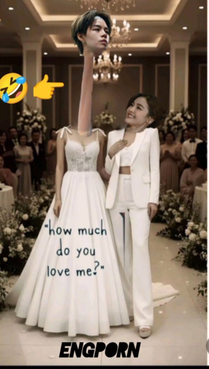 CareEye2's tweet photo. Here engpor ready to announce there relationship,blind zone should accept,so called top like bottom,popor is step-dad, sooner or later u have to accept it,popor marking her territory 🤣#englot #EngfaWaraha https://t.co/ofMpYsEgL8