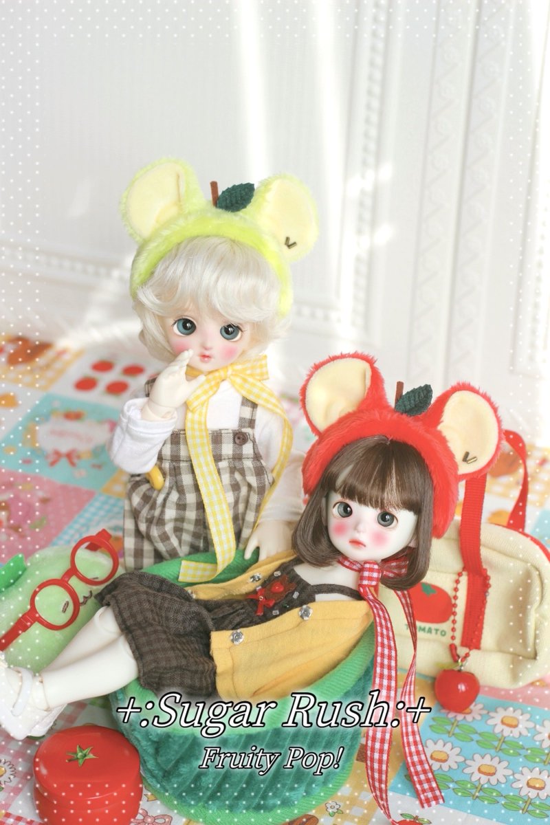 Sugar_Bjd's tweet photo. #트인덕장터 Rt+follow event🐹

🍎🍏🍊𝗙𝗿𝘂𝗶𝘁𝘆 𝗣𝗼𝗽!(𝘂𝘀𝗱, 𝗺𝘀𝗱, 𝘀𝗱)
슈가러시의 가을을 담은
새콤달콤 과일 햄스터 귀 헤드 드레스 헤드 드레스입니다!

홍사과 · 청사과 · 홍시 · 토마토 햄스터(재판)

🐹선주문: 10. 08(목) 19시 ~ 11(일)

🐹주문 안내: https://t.co/TrOzMvsPXE https://t.co/yiAjjcB1Bn
