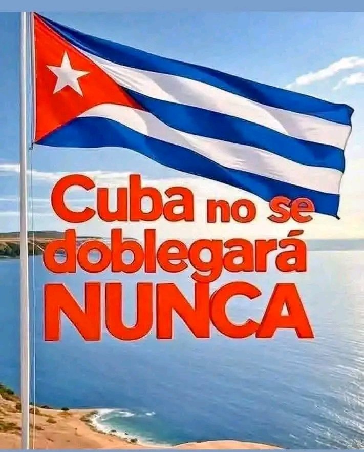 SuarezCLoreley's tweet photo. #CubaSoberana #CubaVencerá https://t.co/U3UWFiwq8J