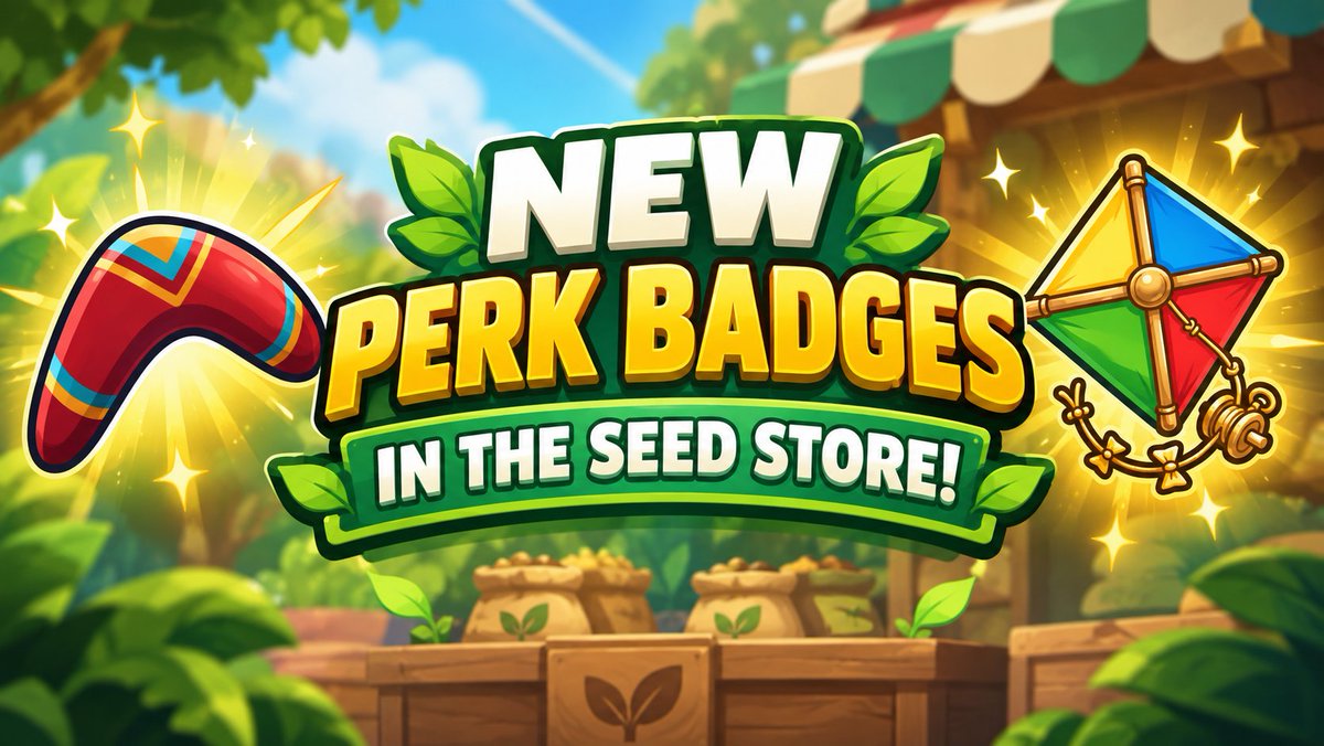 Sprout_Network's tweet photo. Check Out the New Perk Badges in the Seed Store!

Boomerang Badge - 5% bonus Sprout 🌱 
Kite Badge - 10% bonus Sprout 🌱 https://t.co/gaCwpU6lzc