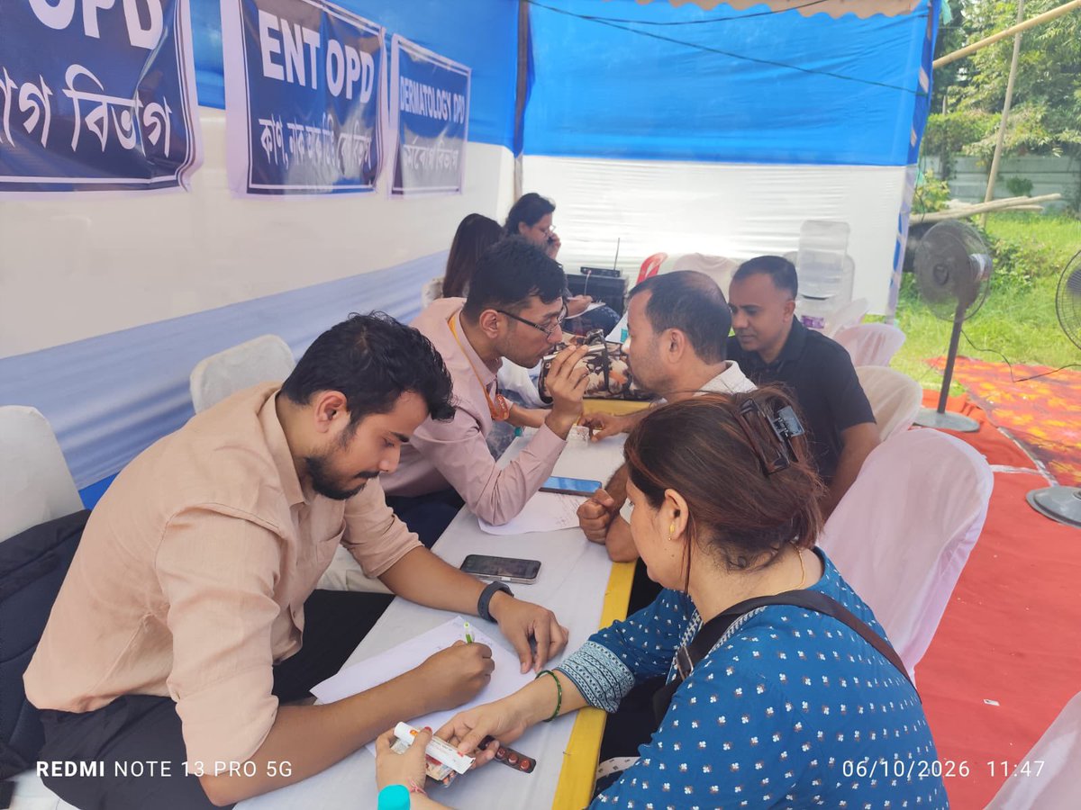 MetroNhm's tweet photo. The Urban Health and Wellness Camp was organised today under Seva Sankalp Abhiyan at the Directorate of Town and Country Planning premises under Ward No. 48, Kamrup Metro. 
#SevaSankapAbhiyaan
#KamrupMetropolitan https://t.co/UNty2sWnXb