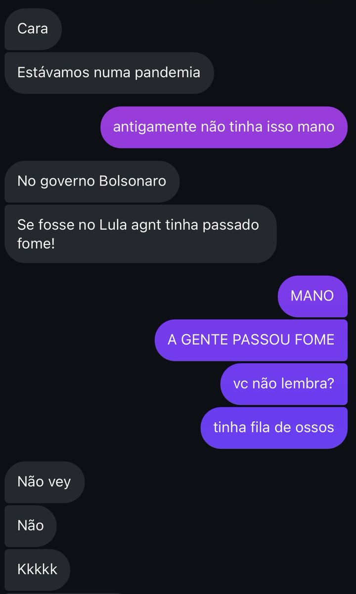 victsrgabriel's tweet photo. fui tentar cvs com uma bolsonarista e esse foi o resultado: https://t.co/Qnj2adux8g