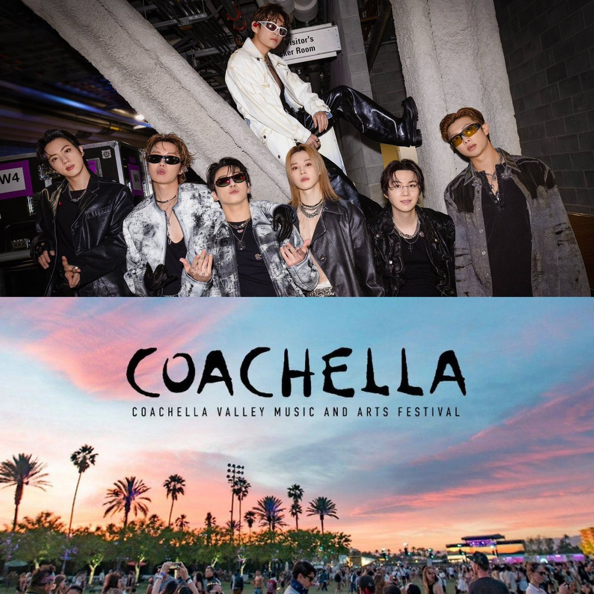 btschartsxdaily's tweet photo. [FACT] The last artist was given $10 MILLION  to appear in Coachella for two weekends. #BTS makes 2-6 times that amount in one stadium show by themselves. 😳
#ARIASBTS https://t.co/tcpSQ6FDxm