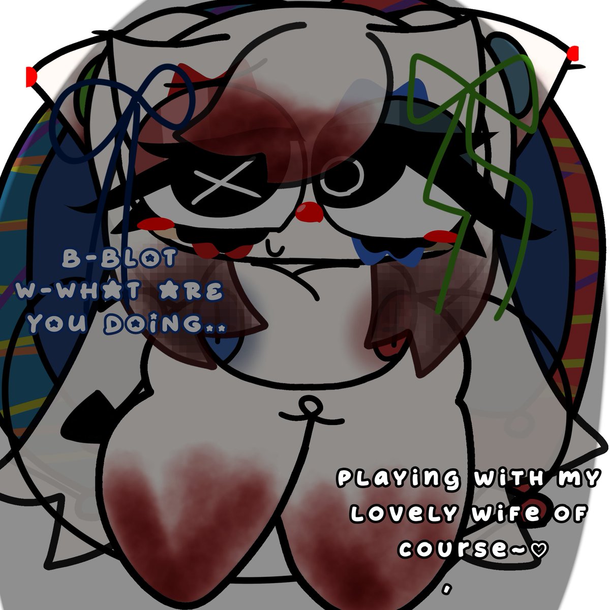 Neonofficial081's tweet photo. Not fo confident now?~ #dandysworldart #foryoupage #neontheclown #neonxblot #nsfwtw #tentaclepornkawaii #cutebun #boob #NSFW #suggstive #sexy #nudity #adultsonly #notforkids #Ocxcanon #oc #dandysworldnsfwart #boost #popular #cum #r34 #tentacle #porn #naughty #100kviews https://t.co/HNGabsuD03