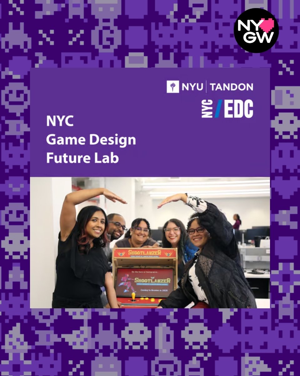 NYGamesWeek's tweet photo. Happy Tuesday of #NewYorkGamesWeek!

Events today include the NYC Game Design Future Lab demo day, the Game Club Meet-Up, Scrapeboard / Rythm &amp; Dance Games Night at Wonderville, and a Hell's Kitchen D&amp;D Game Night!

Find all the details at https://t.co/dHFjBMIDAC https://t.co/qk4vNlP0vb