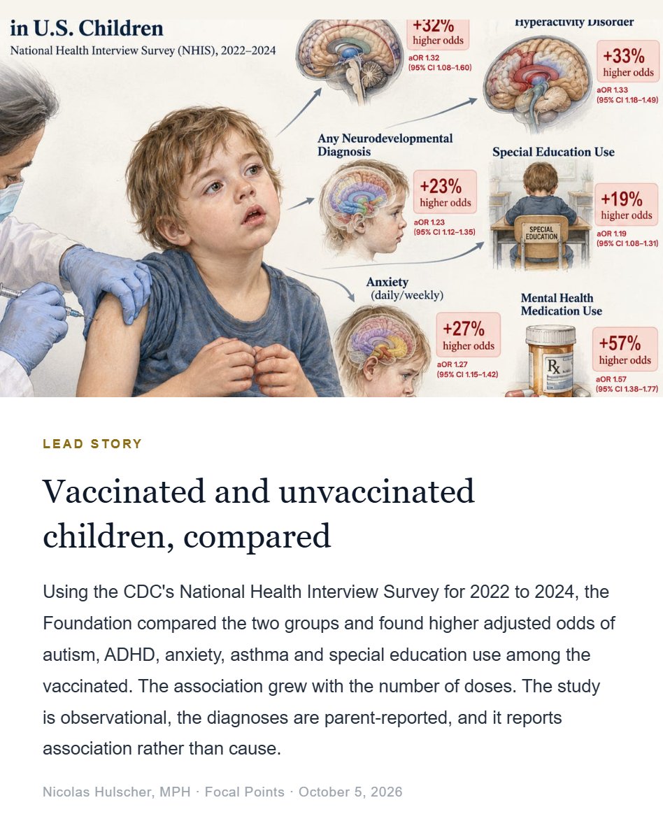 P_McCulloughMD's tweet photo. McCullough Foundation is doing the public health analyses we should be getting from @HHSGov.  More on this study later this week.  @McCulloughFund @NicHulscher https://t.co/UlIEdBfg3X
