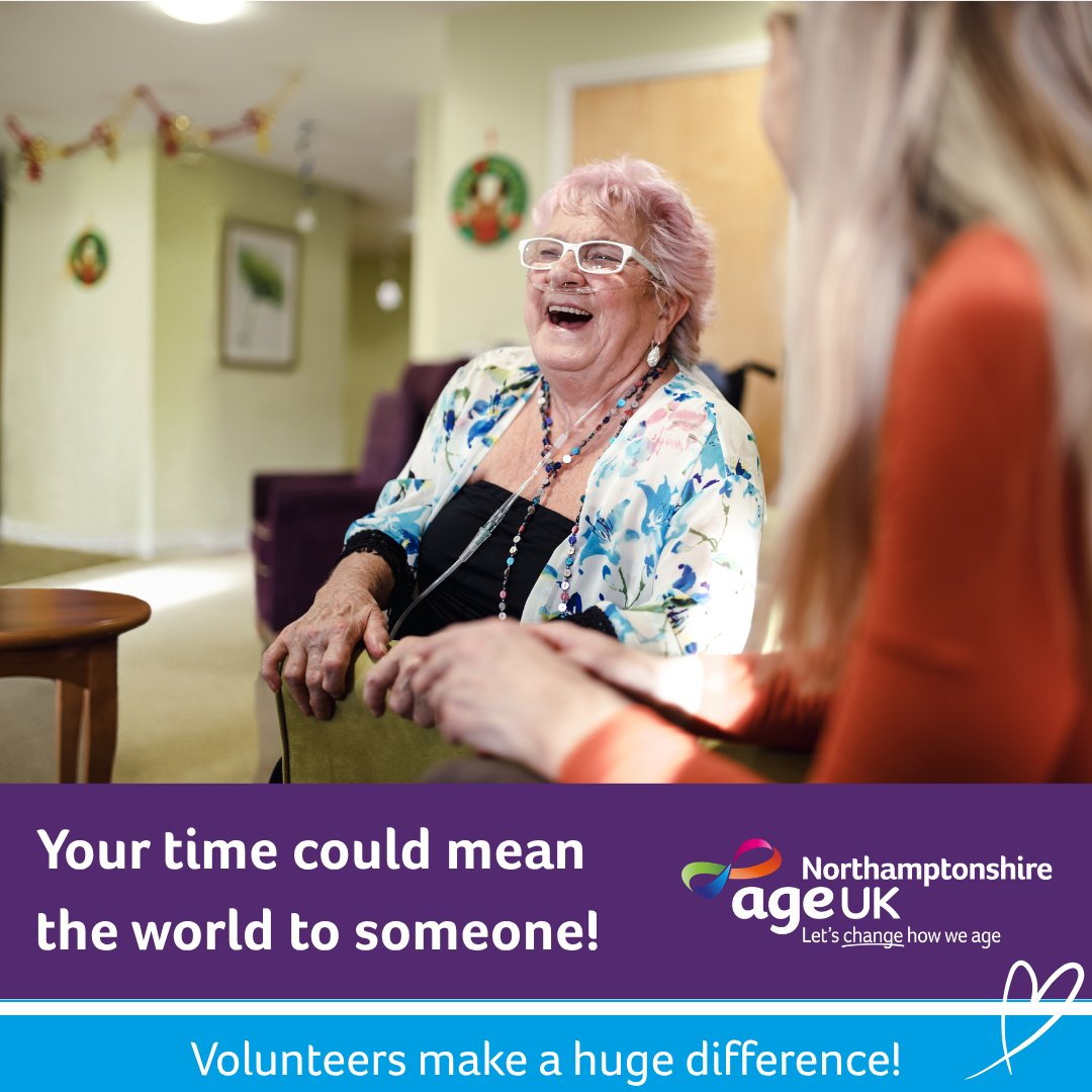 AgeUKNorthants's tweet photo. 💙 Could you spare a few hours to brighten someone's day? #Volunteer at our #Towcester #DayCentre on Mondays or Thursdays, 10am to 3pm, and help local older people stay connected and supported.
📞 01604 210625
🔗 https://t.co/63TeuYmv58
#VolunteerWithUs #AgeUKNorthamptonshire 💙 https://t.co/gsghKiyZTt