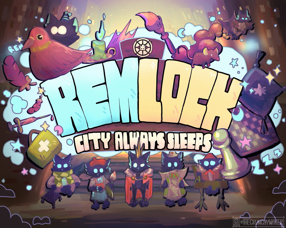 TheCrunchyWater's tweet photo. Super honored to be commissioned Remlock! 
Check out their update coming out, City Always Sleeps featuring the newest characters! Thx Gaohung for commissioning

Mod: https://t.co/WoMz2ejqZ0

#deadlockgame #deadlockfanart #deadlock #VgenComm #rem https://t.co/wusArwSa69