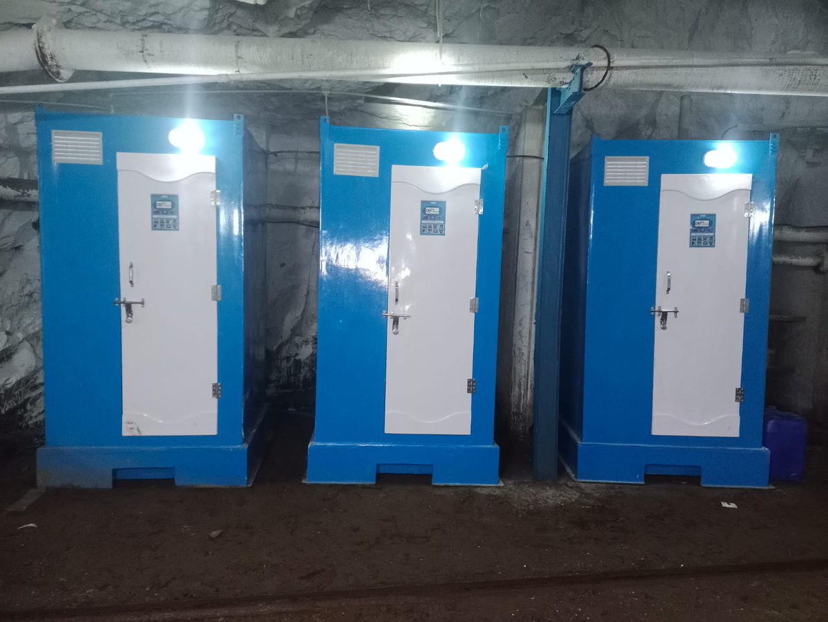 copper_ltd's tweet photo. Bio-toilets were installed at 180 MRL, KCC Mines, promoting better sanitation and hygiene facilities.
#SwachhataHiSeva #SwachhataHiSeva2026 #SwachhBharat #CleanlinessDrive #CleanIndia #HindustanCopperLimited #SwachhBharatMission
@MinesMinIndia
@kishanreddybjp
@satishdubeyy
@mygovindia