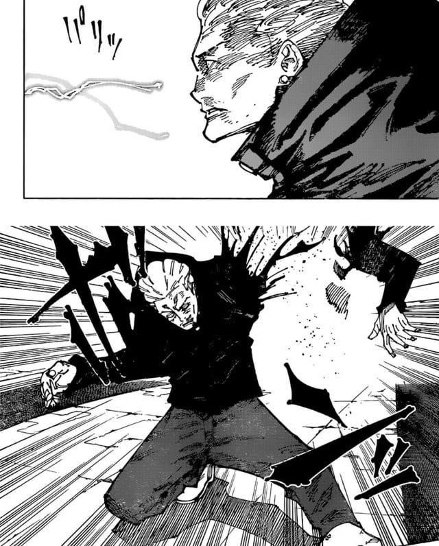 cloutxyx's tweet photo. Here’s mitsuri dodging and cutting lightning 

Here’s hakari slow ass😭 https://t.co/9NnEhkdlAw