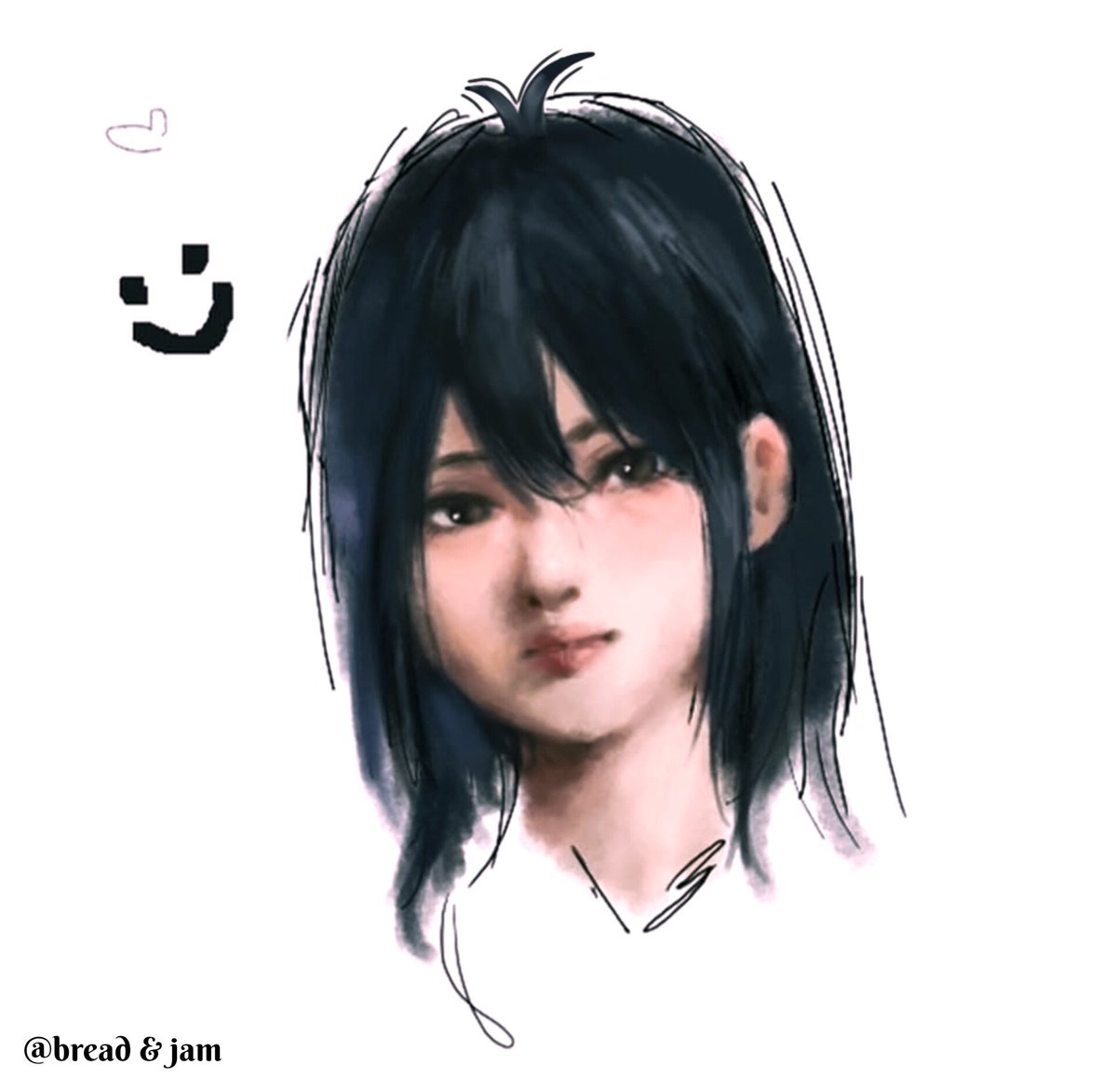 kaboomxxxxx's tweet photo. Only ogs know my actual artstyle is semi-realism anyways here's #bluelock #isagi #femlock #femsagi https://t.co/0waPx90Cjc