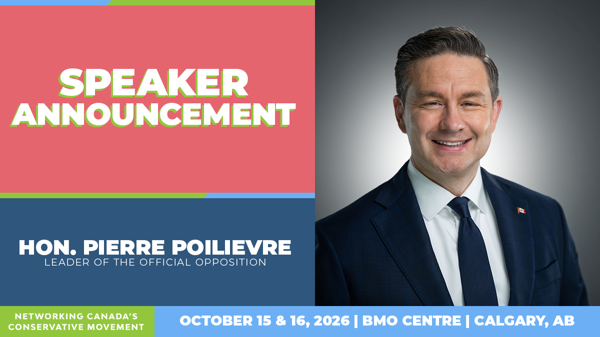 canstrongfree's tweet photo. A pivotal moment. A national perspective.

In a matter of days, Albertans vote on the sovereignty question, a decision that will shape Alberta's relationship with the rest of Canada for years to come.

The Hon. Pierre Poilievre, Leader of the Official Opposition, will deliver a major keynote at CSFN Calgary 2026 on the economy, energy, Western priorities, and Alberta and Ottawa.

@PierrePoilievre 

Oct 15 and 16 | BMO Centre, Calgary
https://t.co/RkjP80wFdd

#CSFN2026 #cdnpoli #abpoli #Calgary