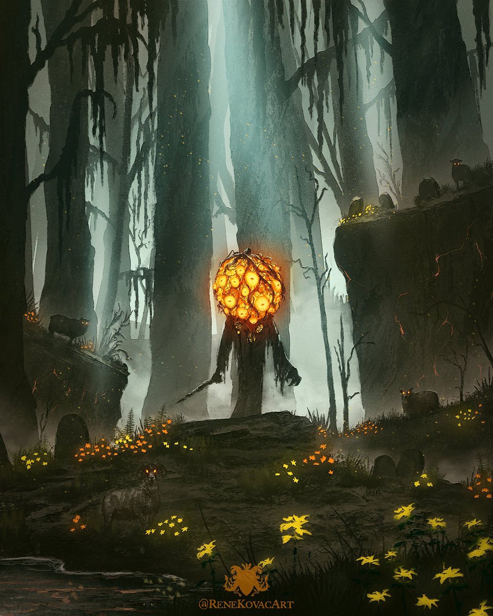 ReneKovacArt's tweet photo. Abyssal Woods🔥🧡
#ELDENRING https://t.co/PVSep6EkPw