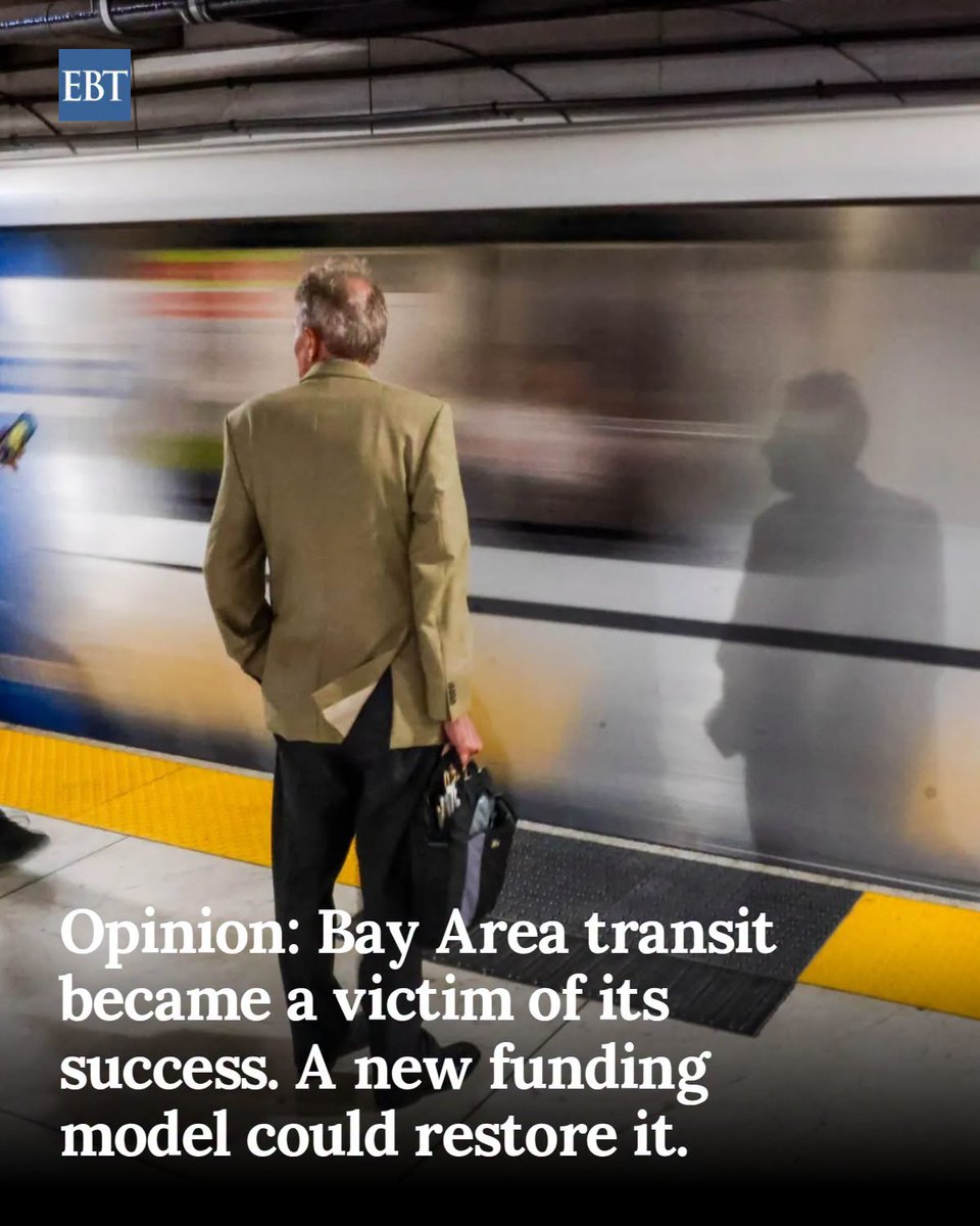 JacobLWasserman's tweet photo. To address an implausible idea: taking from @CaHSRA high-speed rail for transit ops. is not just robbing Peter to pay Paul—it's expecting Peter's wallet to pay Paul's salary indefinitely, all while Peter is being protected by supporters across the state: https://t.co/pah06AmTVT https://t.co/s3q8BBKrDs
