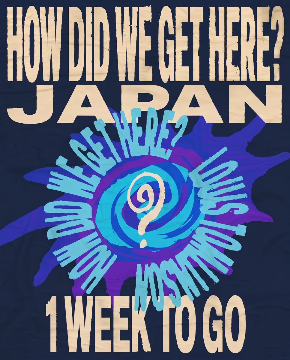 LTHQOfficial's tweet photo. How Did We Get Here? Japan 🇯🇵 One Week To Go! https://t.co/V4iLnT3B3i https://t.co/qXGz0Df6C2