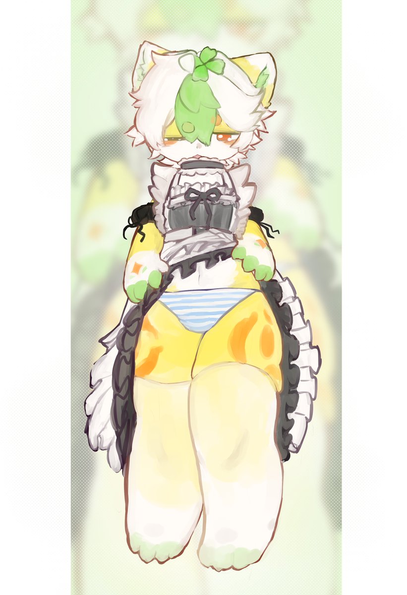Furry_catfish's tweet photo. 是貅卡老师的稿子！小南娘鸡块嘿嘿😋 https://t.co/0YT2KCyxuo