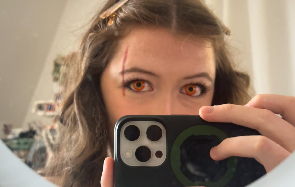 Pixelette22's tweet photo. Test makeup for Comic Con Liverpool 

I think it went well 😁 https://t.co/r6gqg0aG1K