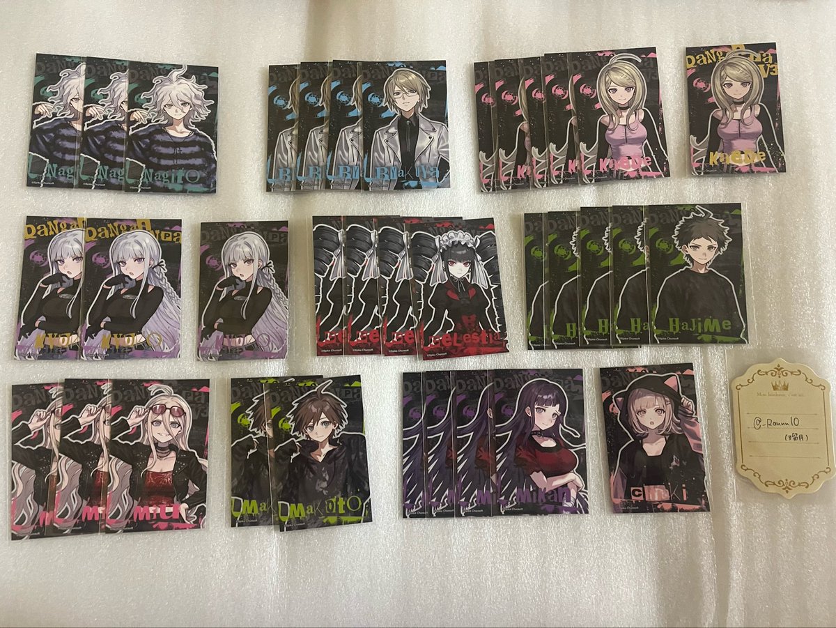 _Rannn10's tweet photo. 【交換/譲渡】ダンガンロンパ SHIBUYA109めふぃすと ダンロン 渋谷

譲：画像参照

求：王馬小吉 or 定価+送料

ꕤ︎︎狛枝/最原は交換のみ

検索からでもお気軽にお声がけください🙇‍♀️ https://t.co/ceLBsF9Zlw