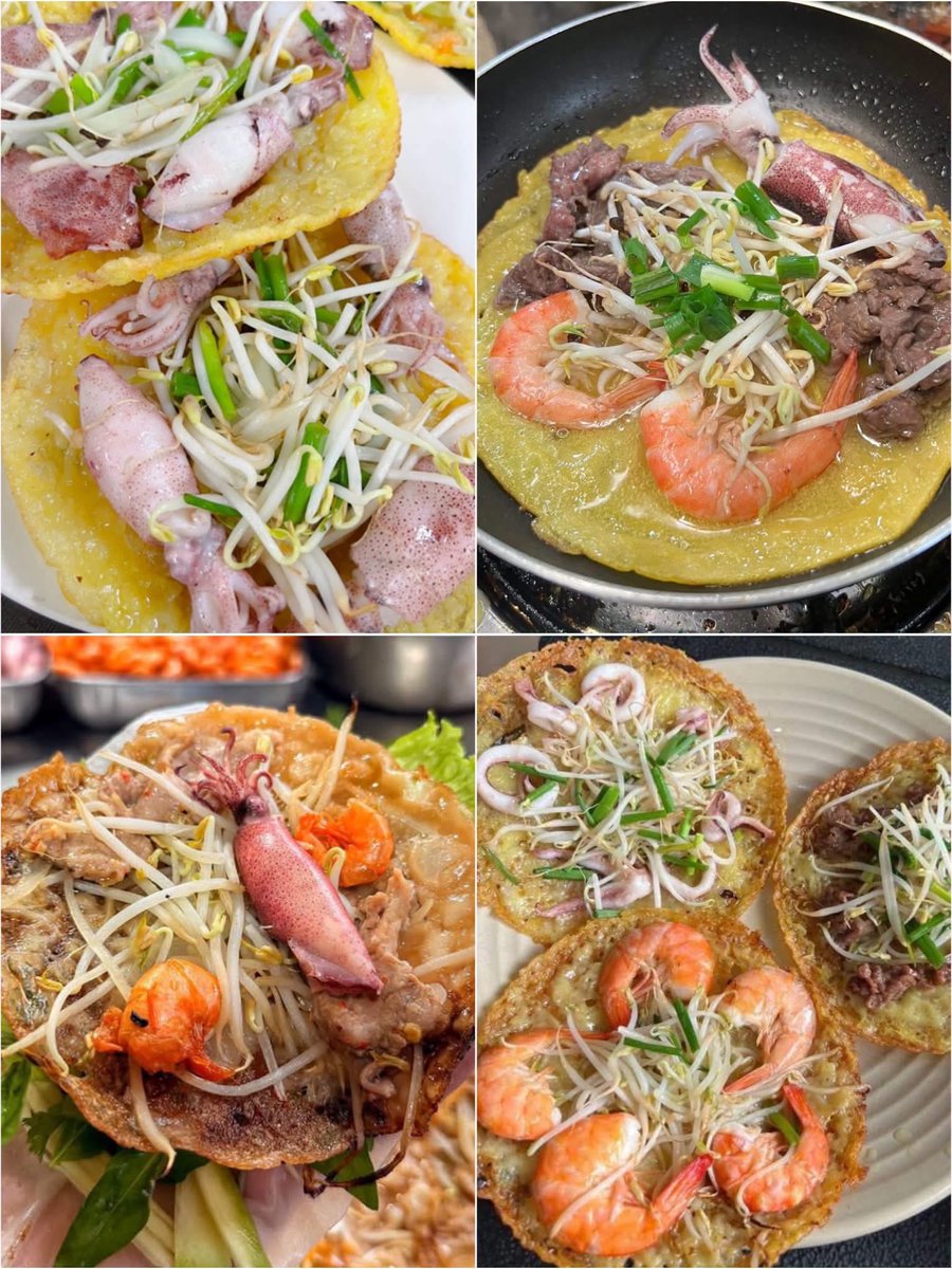 Louisb_crypto's tweet photo. Chiều thứ 4 có bánh xèo hải sản. 🦑🦐
Vỏ giòn, tôm chắc, mực dai, giá bên trong. Cắn một miếng là đã. 🙂
Bánh xèo chấm mắm nêm hay nước mắm chua ngọt? 🦐🦑
#banhxeo #chieuthu4 #haisan https://t.co/pt0kynw7lK